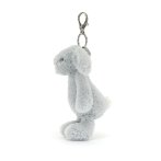 Jellycat Hase Bashful Silver Bunny Schlüsselanhänger | Kuscheltier.Boutique