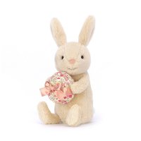 Jellycat Hase Bonny Bonnie mit Osterei, Vorderseite | Kuscheltier.Boutique