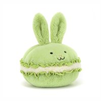 Jellycat Dainty Dessert Bunny Macaron, Vorderseite | Kuscheltier.Boutique