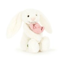 Jellycat Hase Bashful Peony Bunny Vorderseite | Kuscheltier.Boutique