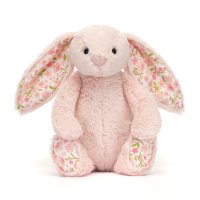 Jellycat Hase Blossom Blush Bunny Cherry 18cm Vorderseite | Kuscheltier.Boutique