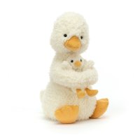 Jellycat Ente Huddles mit Küken Vorderseite | Kuscheltier.Boutique