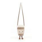 Jellycat Tasche Amuseables Coffee to Go Bag hängend | Kuscheltier.Boutique