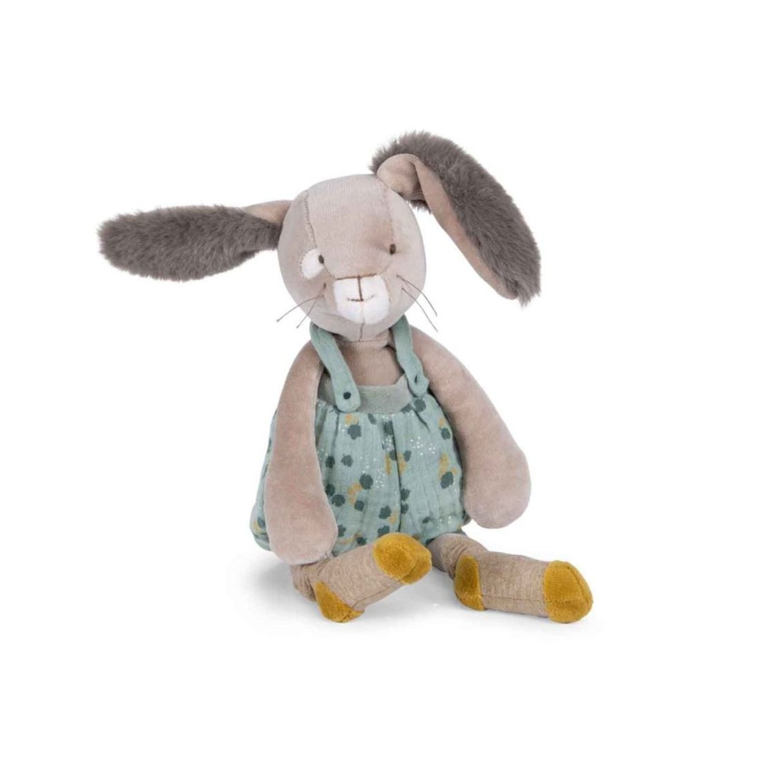 Trois Petits Lapins grünes Kaninchen 38cm sitzend | Kuscheltier.Boutique