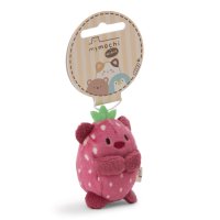 NICI mymochi Mini Bär Nomo Erdbeere mit Headerkarte | Kuscheltier.Boutique