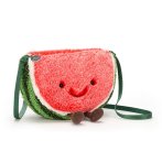 Jellycat Tasche Amuseables Watermelon Bag sitzend | Kuscheltier.Boutique