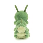 Jellycat Raupe Carys Caterpillar Rückseite | Kuscheltier.Boutique