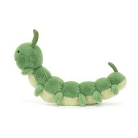 Jellycat Raupe Carys Caterpillar apfelgrün | Kuscheltier.Boutique