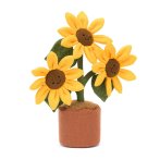 Jellycat Sonnenblume Amuseables Sunflower Vorderseite | Kuscheltier.Boutique