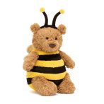 Jellycat Teddy Bär Bartholomew Bear Bumblebee Vorderseite | Kuscheltier.Boutique