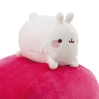 NICI Molang herzförmiges Kissen mit Kuscheltier | Kuscheltier.Boutique