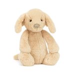 Jellycat Hund Bashful Luxe Puppy Orlando 30cm Vorderseite | Kuscheltier.Boutique