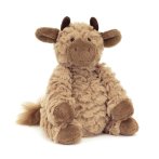 Jellycat Kälbchen Fuddles Calf sitzend | Kuscheltier.Boutique