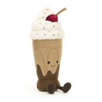 Jellycat Amuseables Marin Chocolate Milkshake Vorderseite | Kuscheltier.Boutique