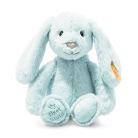 My First Steiff Plüschtier Hase Hoppie hellblau | Kuscheltier.Boutique